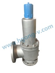 API/ANSI cast steel low lift flange safety valve